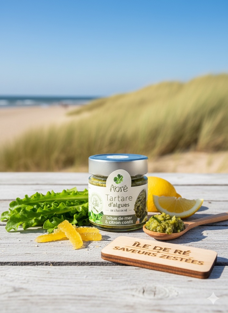 Tartare d'algues Laitue de Mer citron confit Bio 100g