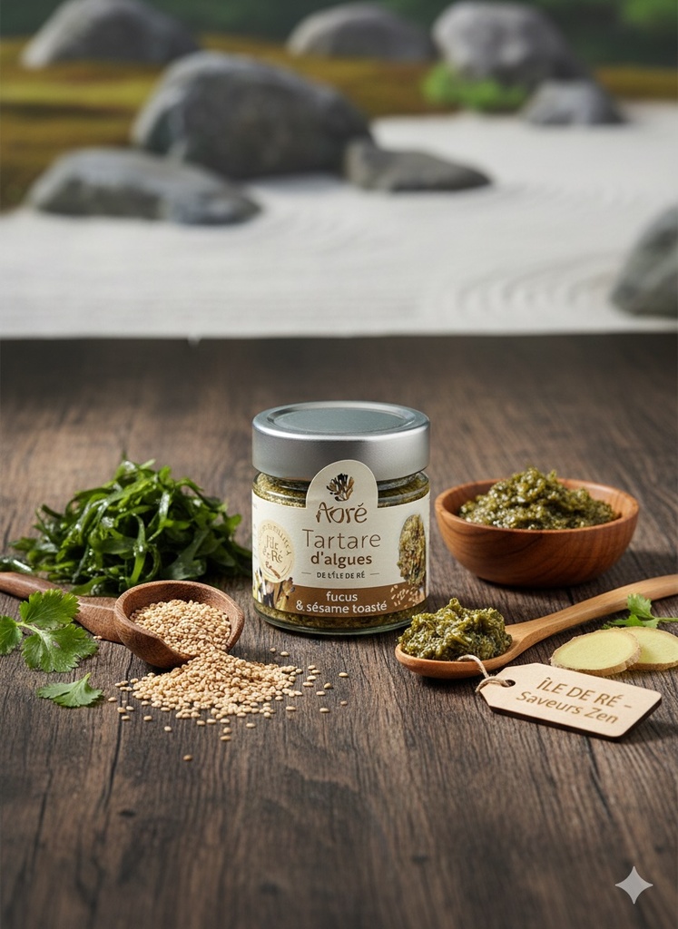 Tartare d'algues Fucus Sésame Toasté Bio 100g