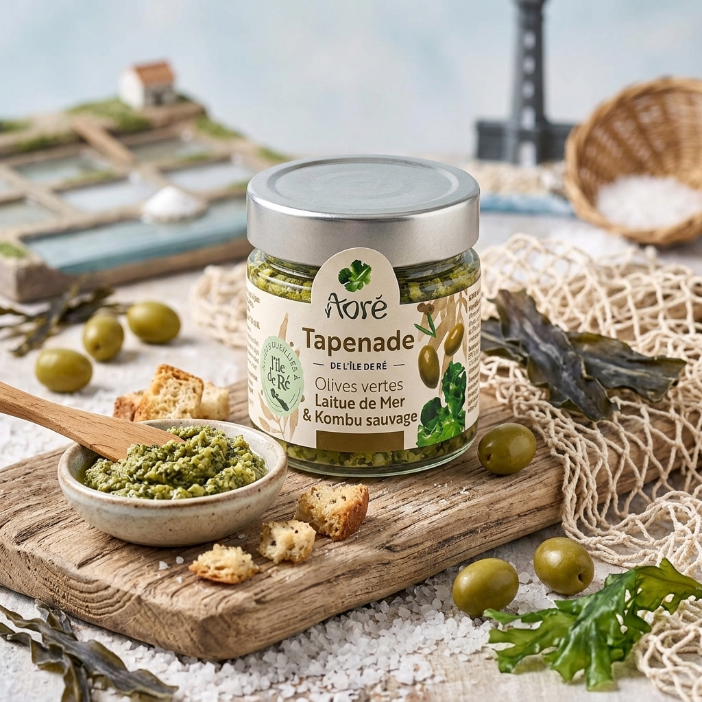 Tapenade à la Laitue de Mer et Kombu 100g