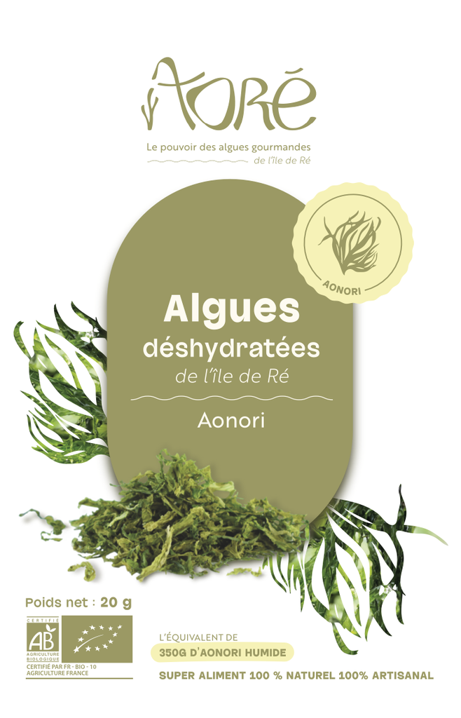 Algues déshydratées Aonori Bio 20g