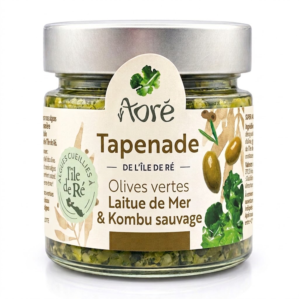 Tapenade à la Laitue de Mer et Kombu 100g