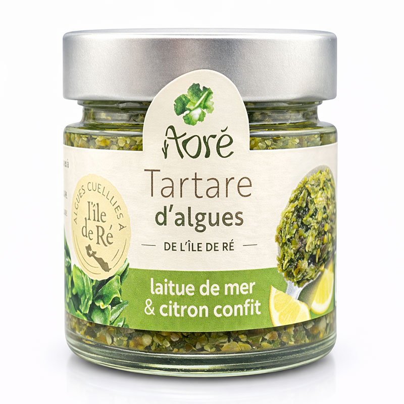 Tartare d'algues Laitue de Mer citron confit Bio 100g