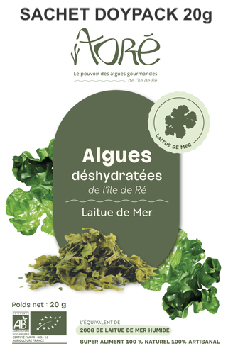 Algues déshydratées Laitue de Mer Bio
