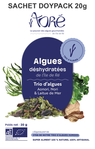 Algues déshydratées Trio Bio